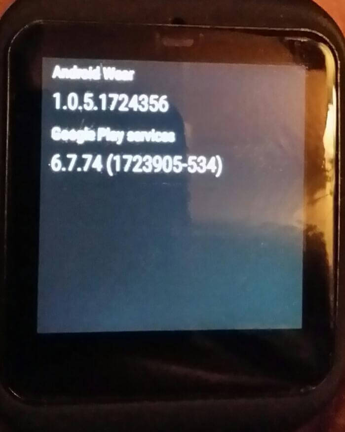 SmartWatch 3 Android 5.0.2 LWX49K update rolling