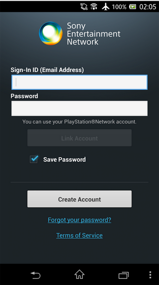 Sony Account Manager Lollipop apk