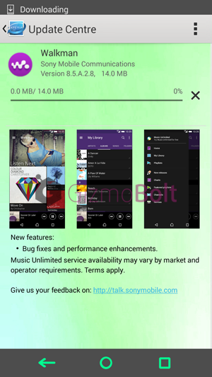 Sony Walkman 8.5.A.2.8 apk