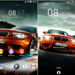 Install Xperia Chelsea FC & BMW Auto Orange Theme