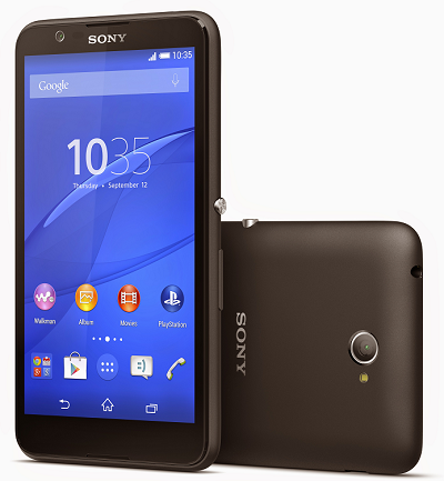 Xperia E4 in Black