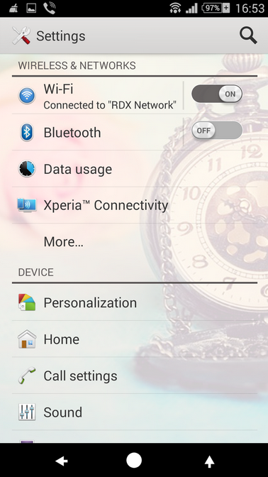 Xperia Rose Theme apk