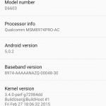 Xperia Z3 23.1.A.0.690 firmware Android 5.0.2 Lollipop update rolling