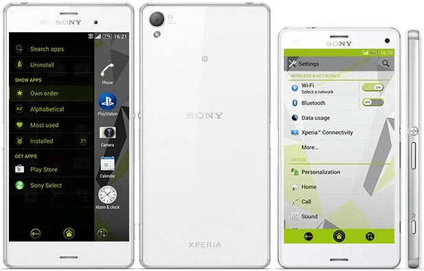 Download Xperia Abstract Theme for Xperia devices