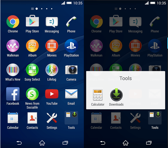 Download Xperia Home 7.0.A.1.12