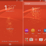 Install Xperia Z3 Lollipop Live Wallpaper with new lock screen effect