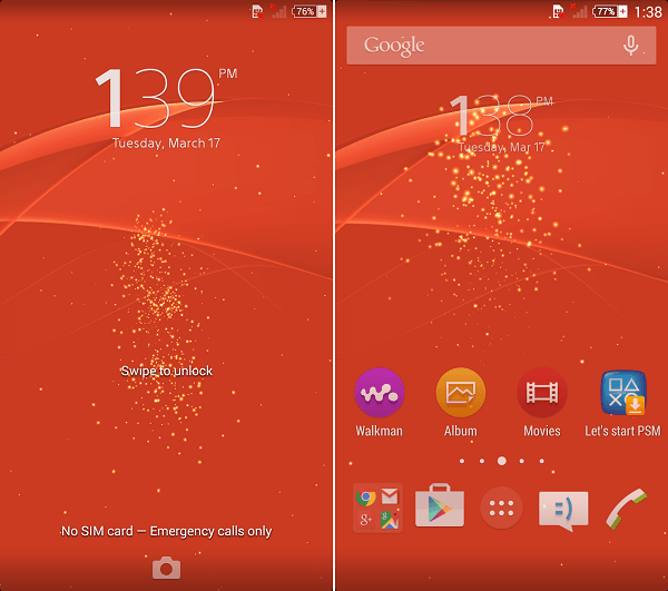 Download Xperia Z3 LiveWallpaper Lollipop