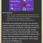 Sony Walkman 8.5.A.3.2 update rolling – View songs on your Android Wear device