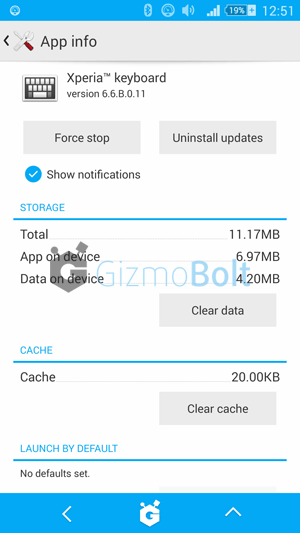 Xperia Lollipop 6.6.B.0.11 Keyboard