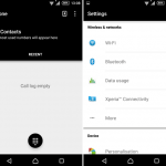 Xperia Lollipop Black & White and Material Design Theme