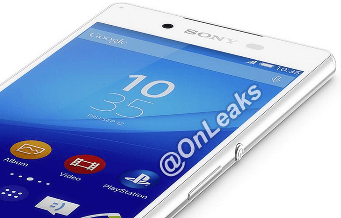 Xperia Z4 Official Pic leaked online