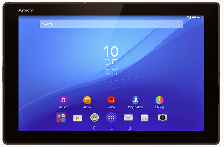 Xperia Z4 Tablet launched with 64 Bit Snapdragon 810 processor