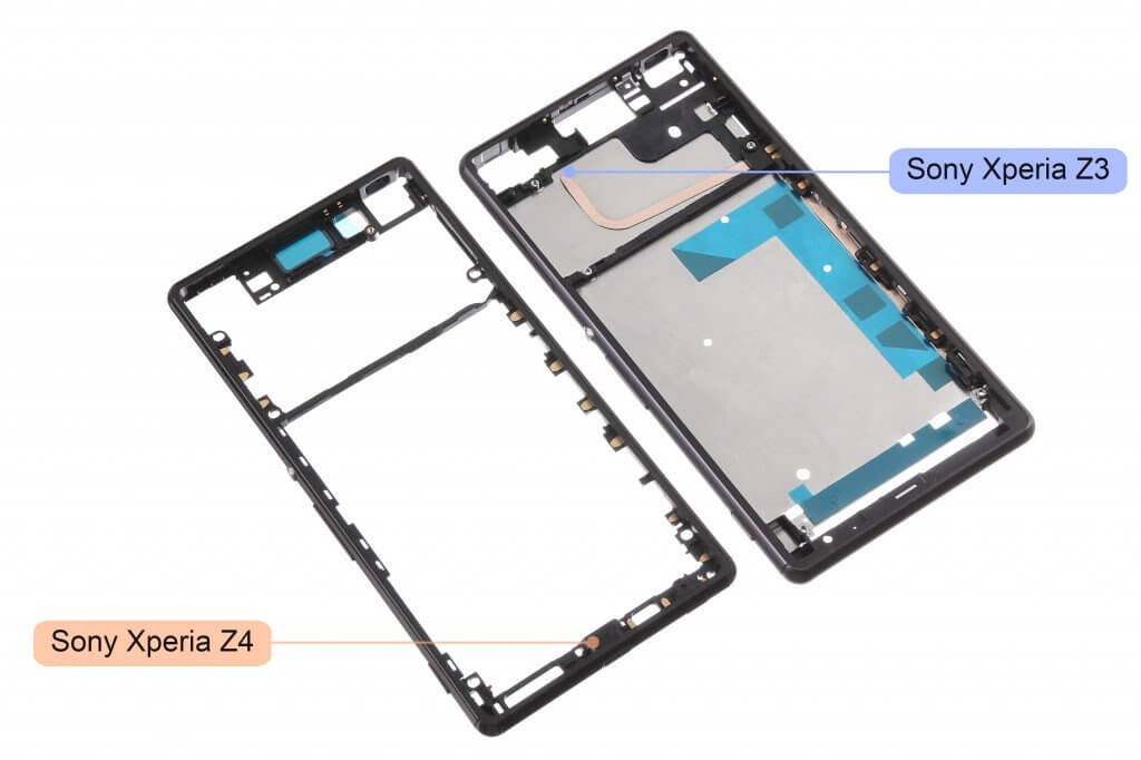 Xperia Z4 frame leaks