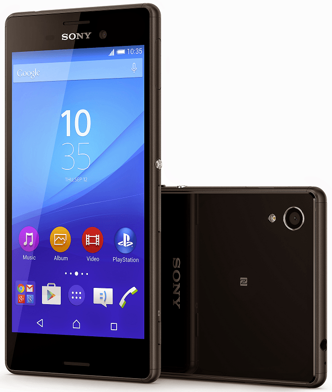 Xperia M4 Aqua in Black