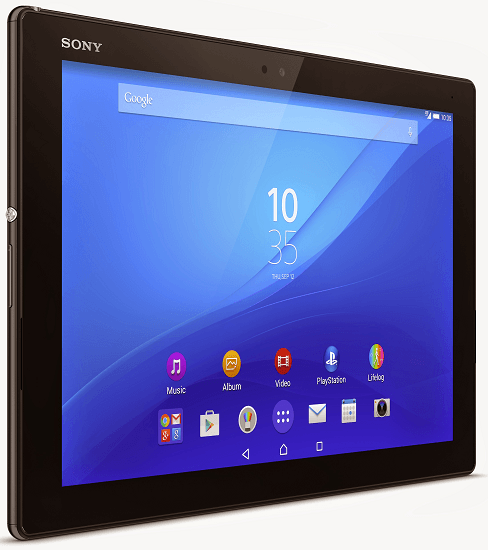 Xperia Z4 Tablet 10.1" IPS Display 2K