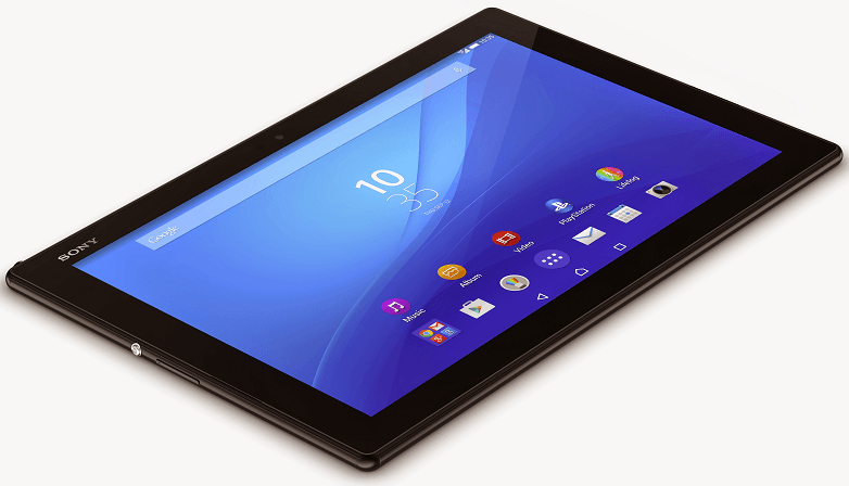 Xperia Z4 Tablet 10.1" screen