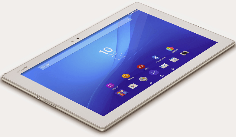 White Xperia Z4 Tablet LTE