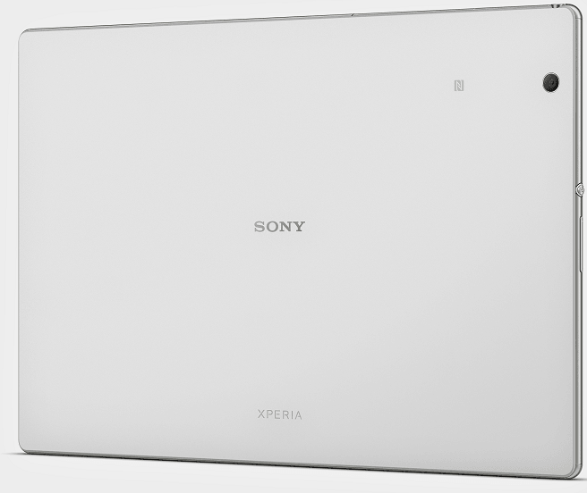 Xperia Z4 Tablet in White 2K Display