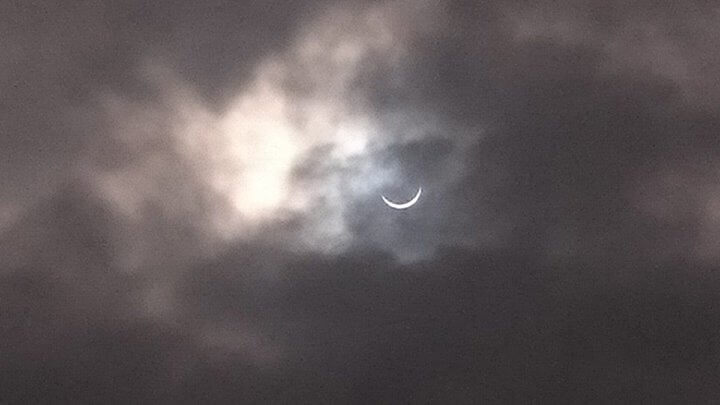 Solar Eclipse taken by Xperia Z3 superior auto mode