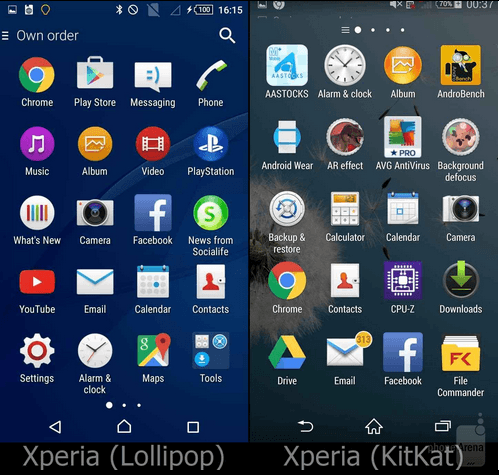 Xperia Lollipop Home Launcher