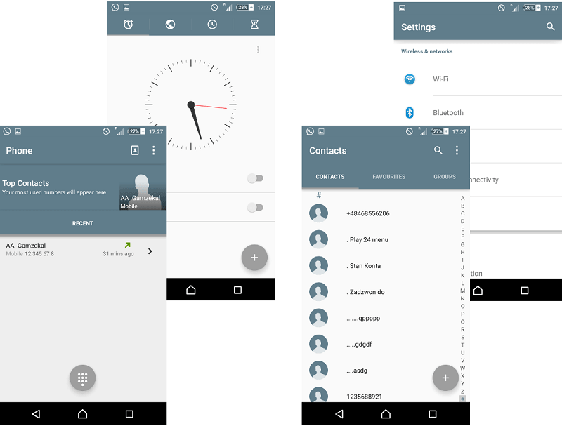 Grey Material Design Xperia Themes