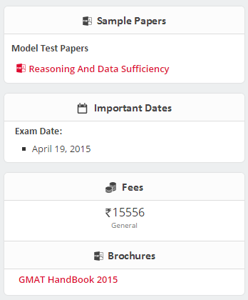 CollegeDunia GMAT Sample papers