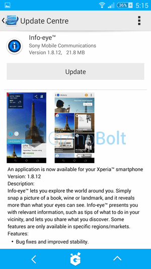 Info Eye 1.8.12 app