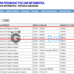 Sony E5803, E5663, E6683, E6833 spotted on Indonesian Postel