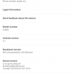 Sony Z Ultra C6806 GPE Android 5.1 Lollipop LMY47D update rolling