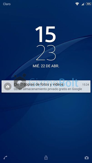 Xperia C3 Lollipop 19.3.A.0.470  Lockscreen