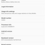 Xperia Z Ultra 14.5.A.0.242 Android 5.0.2 Lollipop rolling