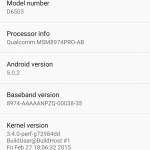Xperia Z2 23.1.A.0.726 firmware Lollipop update rolling – X-Reality & Vivid mode working now