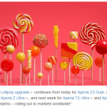 Xperia T2 Ultra & Xperia C3 Lollipop update next week