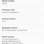 Xperia Z1 14.5.A.0.242 Android 5.0.2 Lollipop update rolling