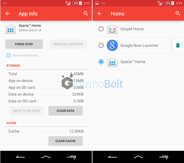 Xperia Home 8.0.A.1.0