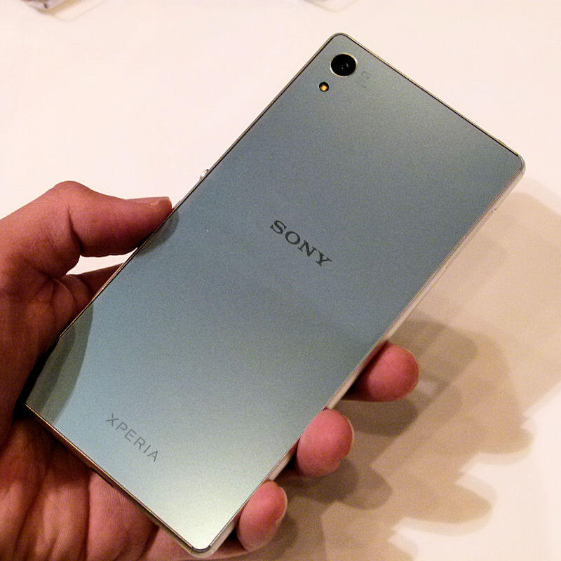 Xperia Z4 Aqua Green Hands On