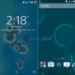 Install Xperia Lollipop Concentric Blue, Dark Night & NR theme