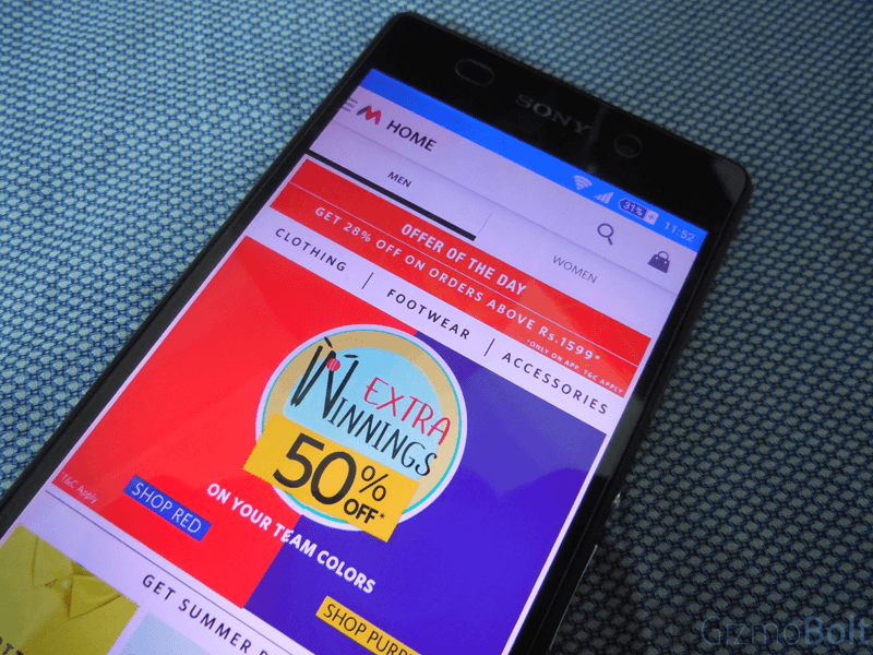 Myntra Mobile App