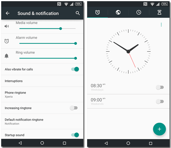 Xperia Lollipop Theme with stock soft keys