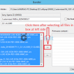 How to download Lollipop firmware via XperiFirm Tool?