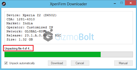 How to use XperiaFirm tool