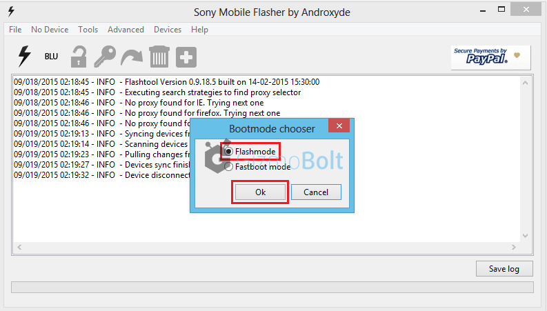 Xperia Z2 Lollipop firmware flashing manually