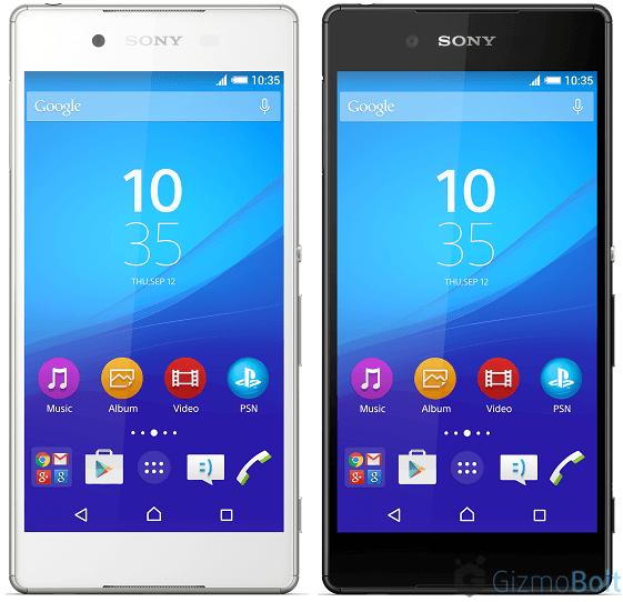 Xperia Z4 Launched in Japan in white and black