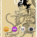 Install Xperia Young Goku & Snow Leopard Lollipop theme