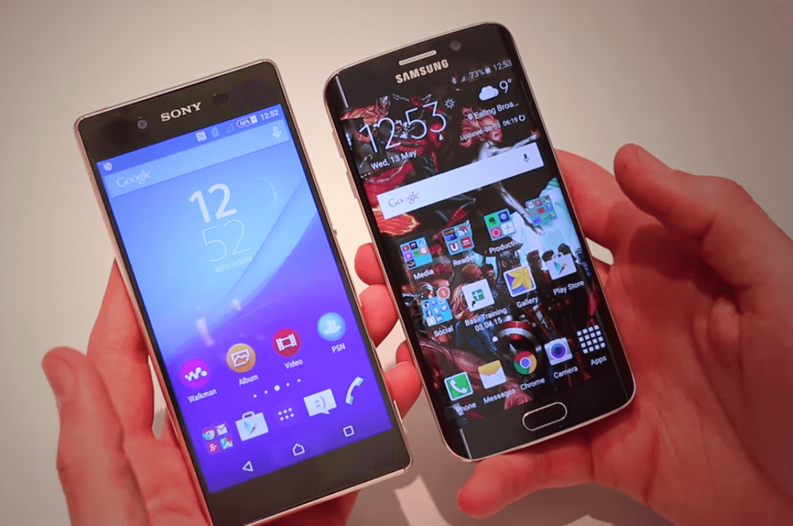 Xperia Z3+ vs Galaxy S6 Edge Comparison