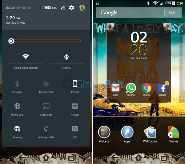 Xperia Mad Max Theme Apk