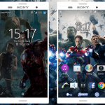 Xperia Avengers & Captain America Theme for Lollipop devices