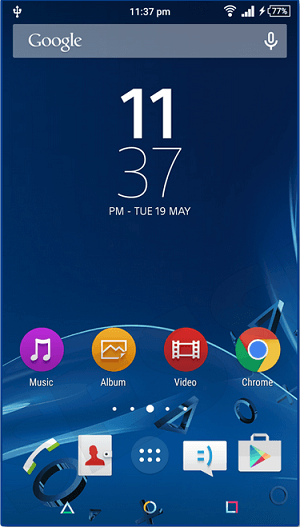 Xperia Lollipop PlayStation Theme