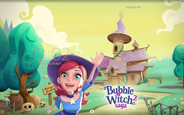 Xperia Bubble Witch 2 Theme