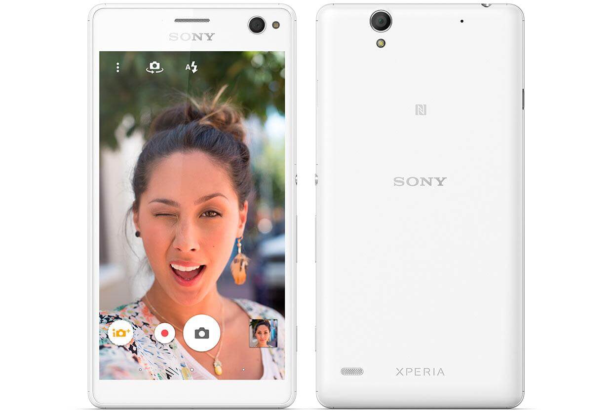 White Xperia C4